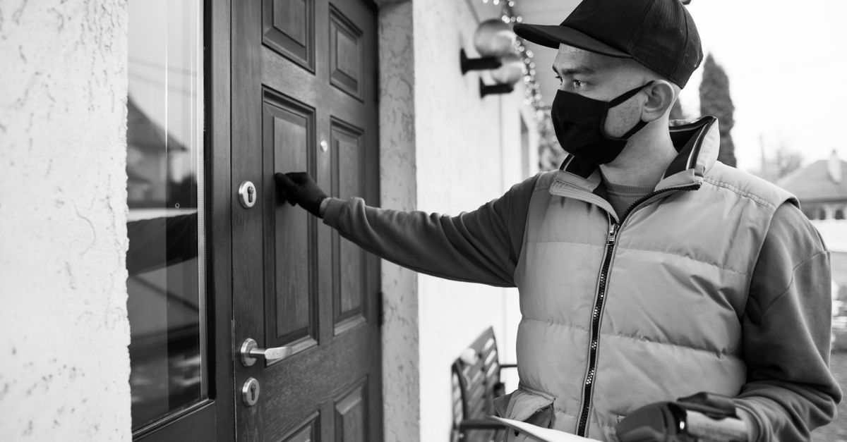 locksmith unlocking front door — Empire Locksmith NYC